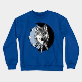 Wolf Moon Design Crewneck Sweatshirt